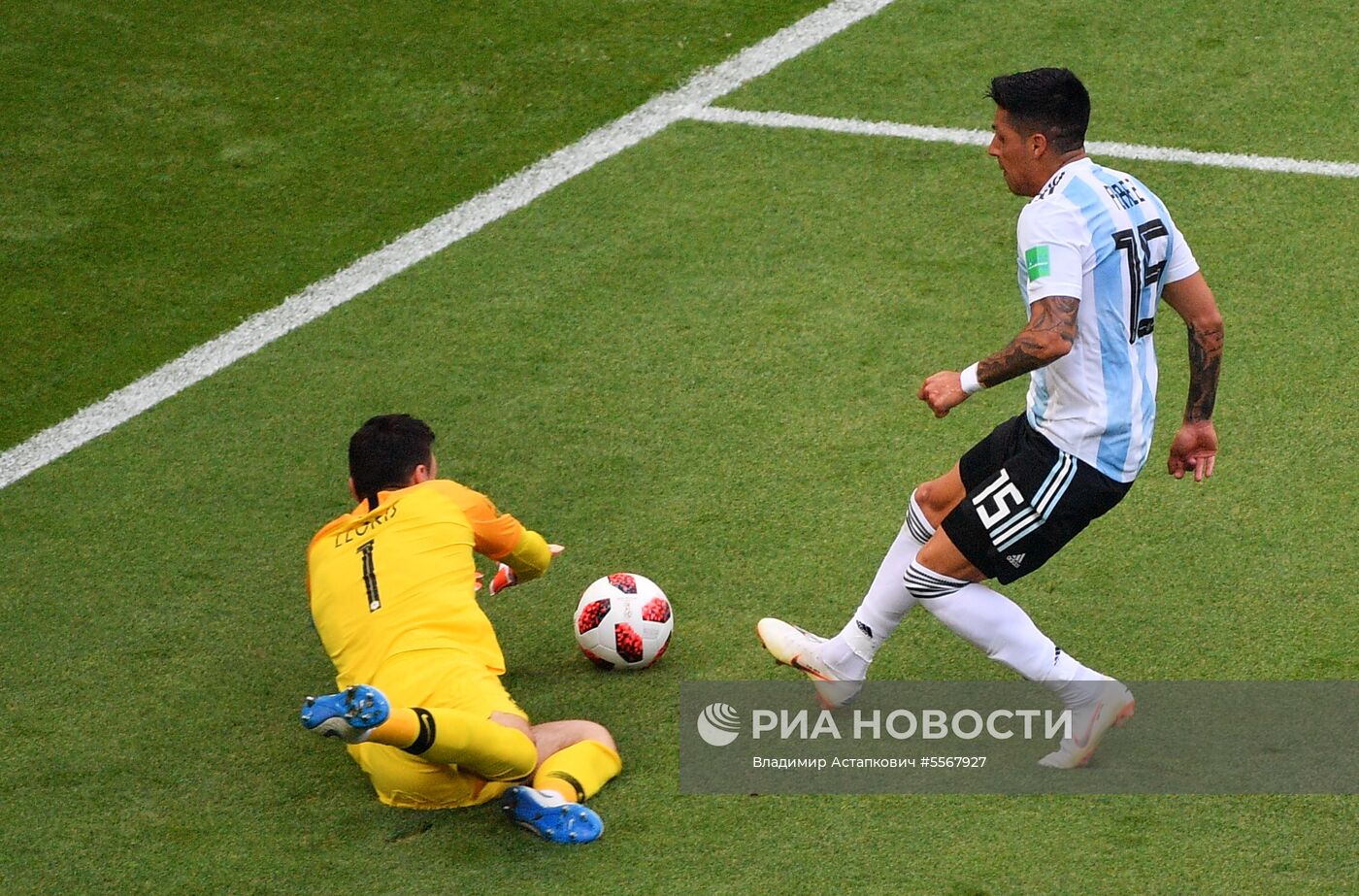 Футбол. ЧМ-2018. Матч Франция - Аргентина
