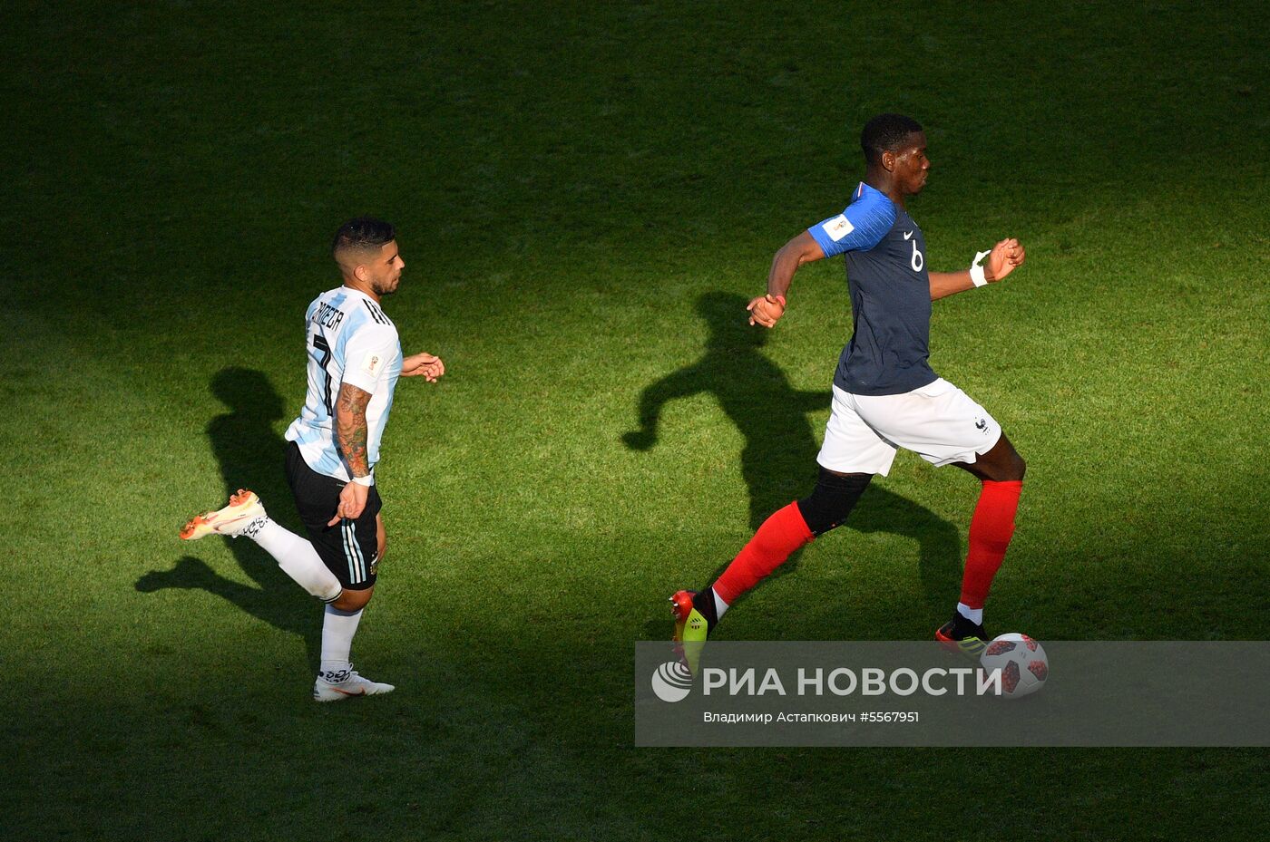 Футбол. ЧМ-2018. Матч Франция - Аргентина