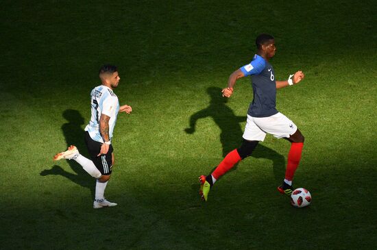 Футбол. ЧМ-2018. Матч Франция - Аргентина 