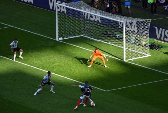 Футбол. ЧМ-2018. Матч Франция - Аргентина 