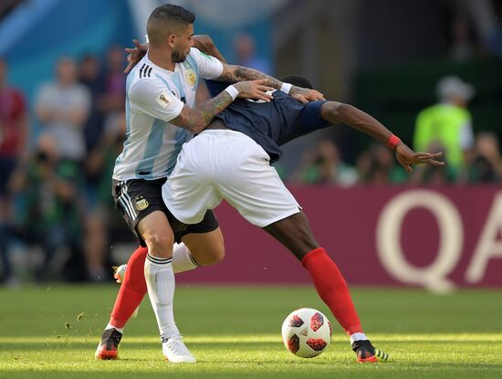 Футбол. ЧМ-2018. Матч Франция - Аргентина 