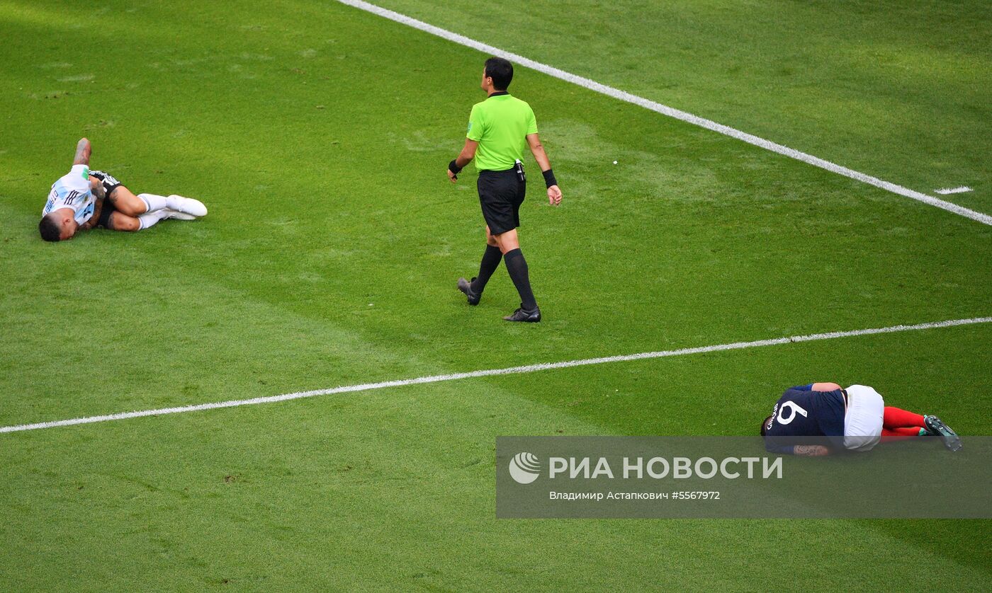 Футбол. ЧМ-2018. Матч Франция - Аргентина