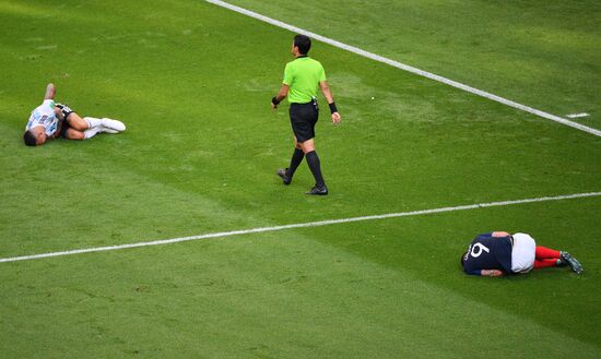 Футбол. ЧМ-2018. Матч Франция - Аргентина 