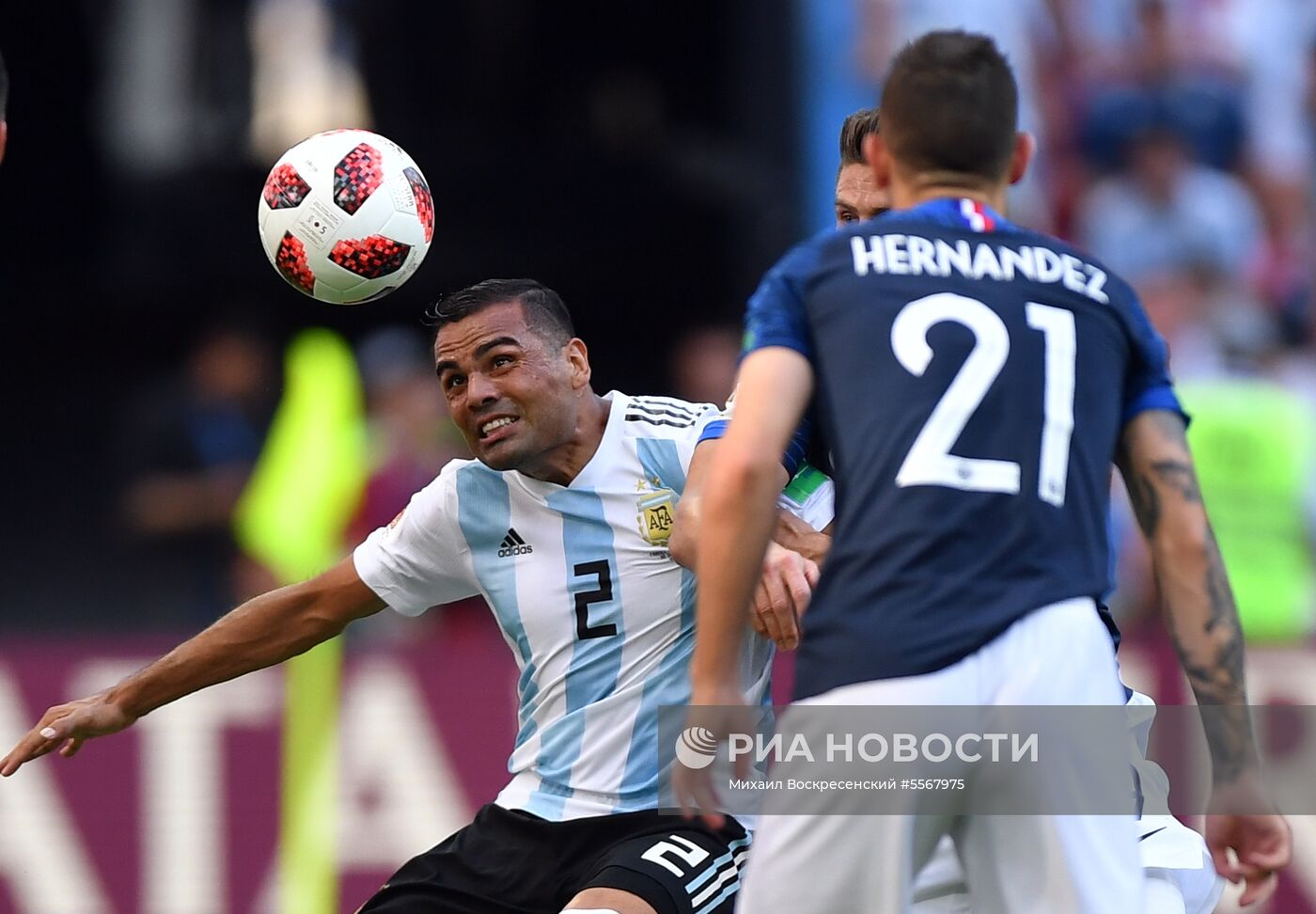Футбол. ЧМ-2018. Матч Франция - Аргентина
