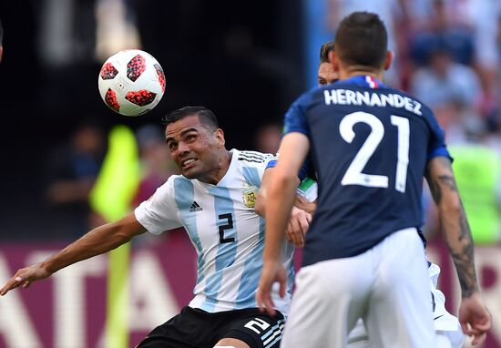 Футбол. ЧМ-2018. Матч Франция - Аргентина