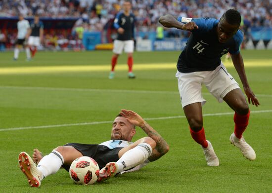 Футбол. ЧМ-2018. Матч Франция - Аргентина 