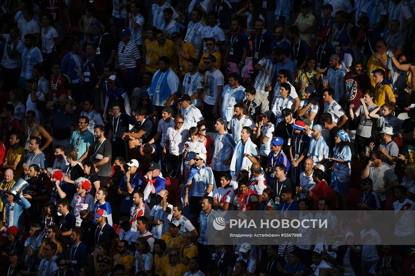 Футбол. ЧМ-2018. Матч Франция - Аргентина 
