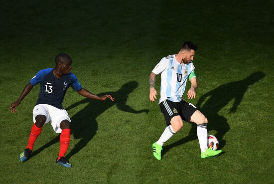 Футбол. ЧМ-2018. Матч Франция - Аргентина 