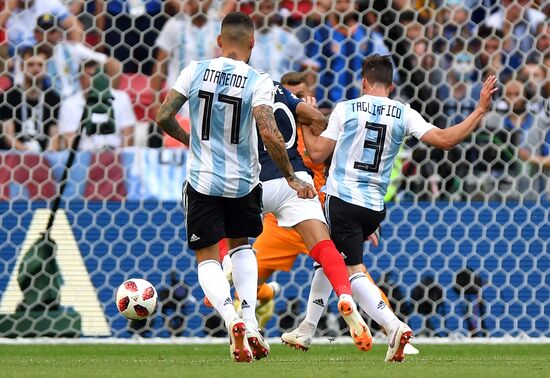 Футбол. ЧМ-2018. Матч Франция - Аргентина