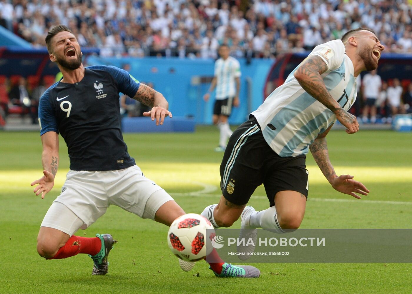 Футбол. ЧМ-2018. Матч Франция - Аргентина