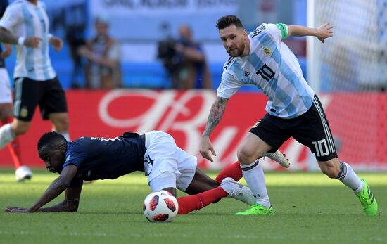 Футбол. ЧМ-2018. Матч Франция - Аргентина 