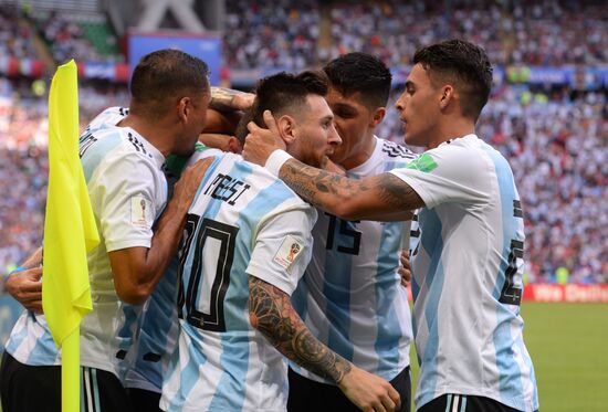 Футбол. ЧМ-2018. Матч Франция - Аргентина