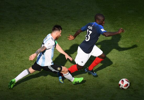 Футбол. ЧМ-2018. Матч Франция - Аргентина 