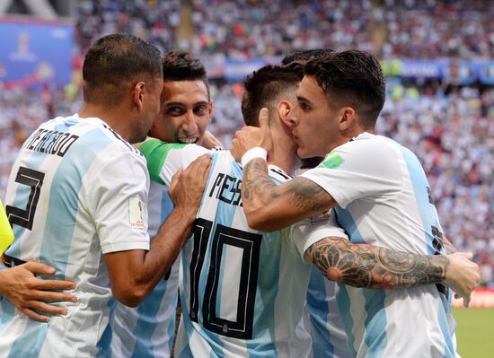 Футбол. ЧМ-2018. Матч Франция - Аргентина