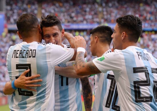 Футбол. ЧМ-2018. Матч Франция - Аргентина