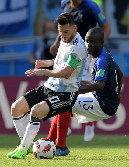 Футбол. ЧМ-2018. Матч Франция - Аргентина 