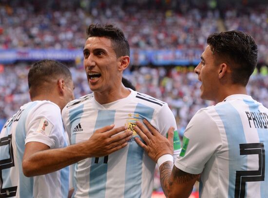 Футбол. ЧМ-2018. Матч Франция - Аргентина