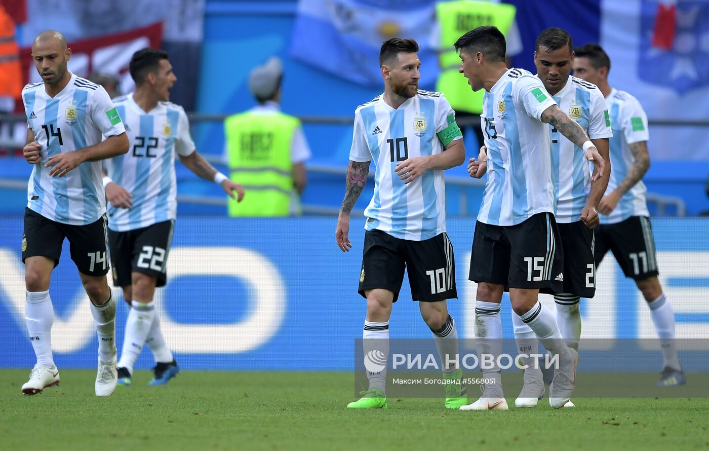 Футбол. ЧМ-2018. Матч Франция - Аргентина