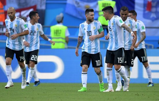 Футбол. ЧМ-2018. Матч Франция - Аргентина 