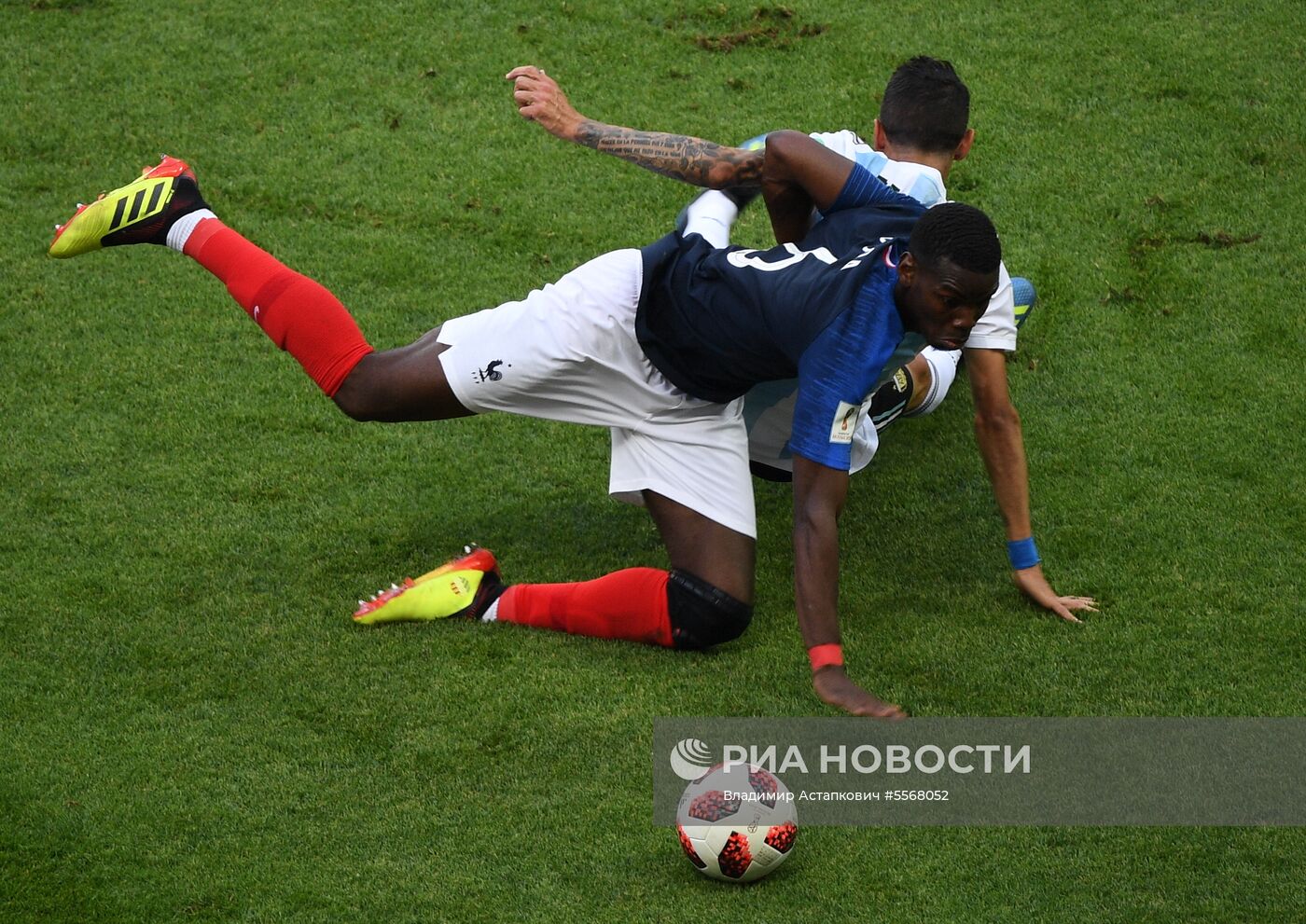 Футбол. ЧМ-2018. Матч Франция - Аргентина