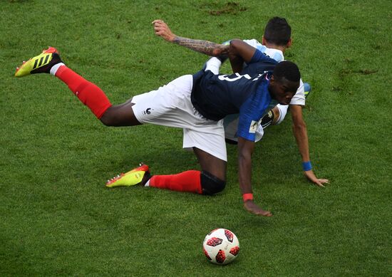 Футбол. ЧМ-2018. Матч Франция - Аргентина 