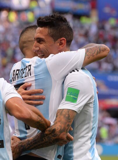 Футбол. ЧМ-2018. Матч Франция - Аргентина