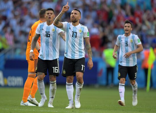 Футбол. ЧМ-2018. Матч Франция - Аргентина 