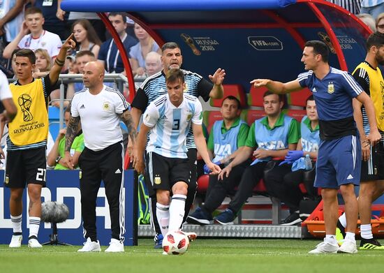 Футбол. ЧМ-2018. Матч Франция - Аргентина