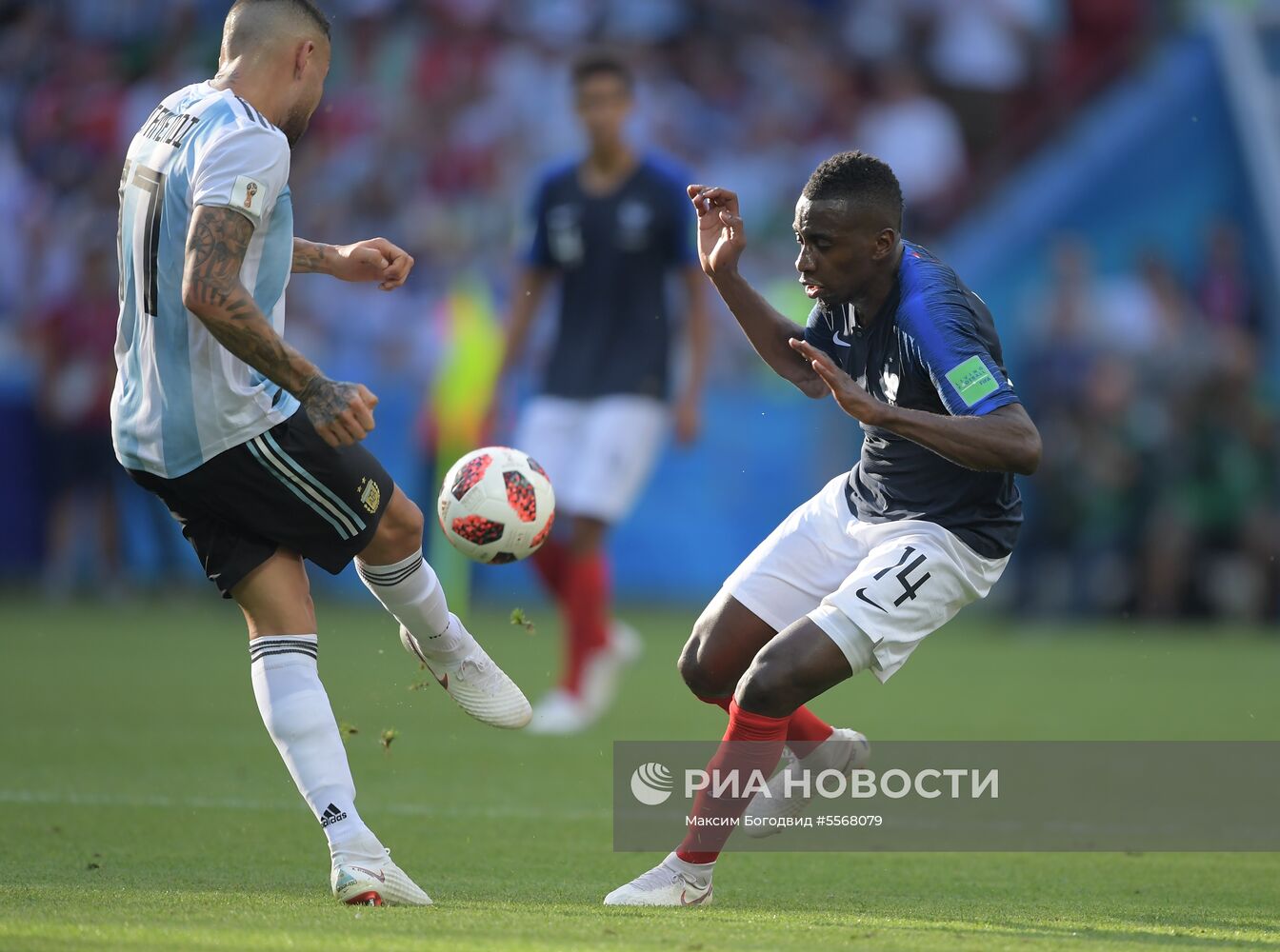 Футбол. ЧМ-2018. Матч Франция - Аргентина