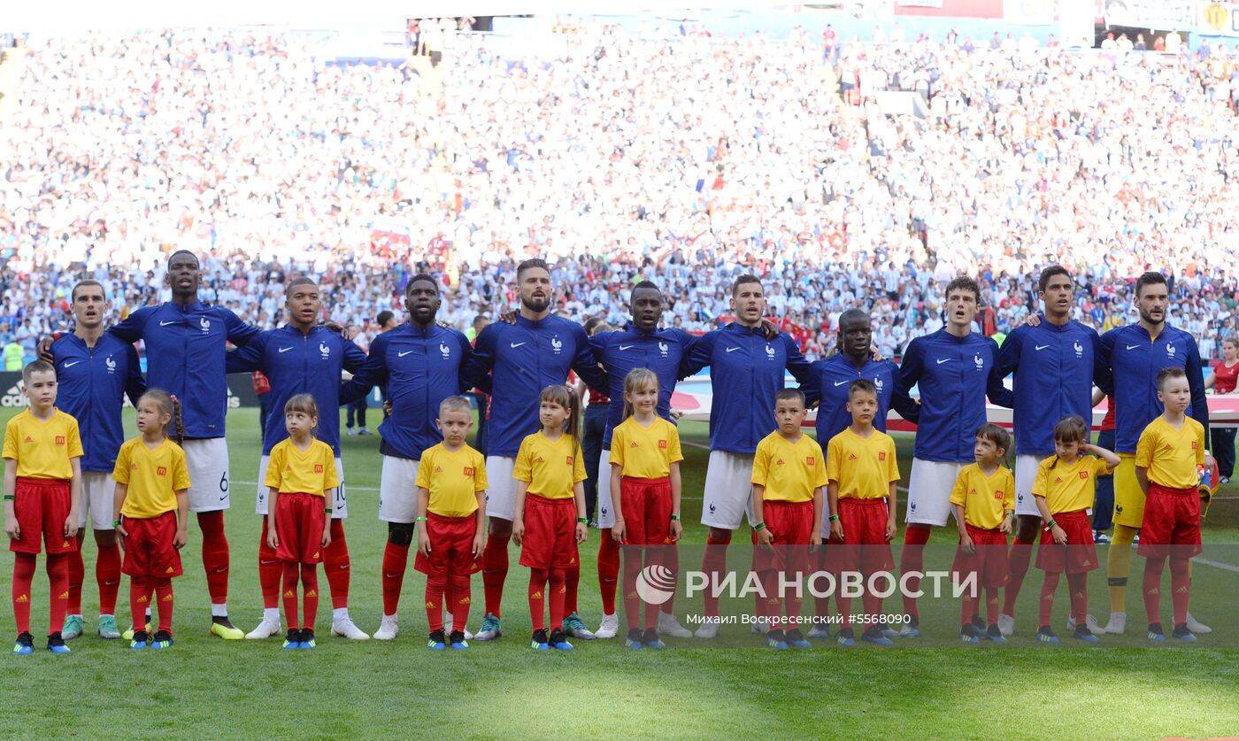 Футбол. ЧМ-2018. Матч Франция - Аргентина