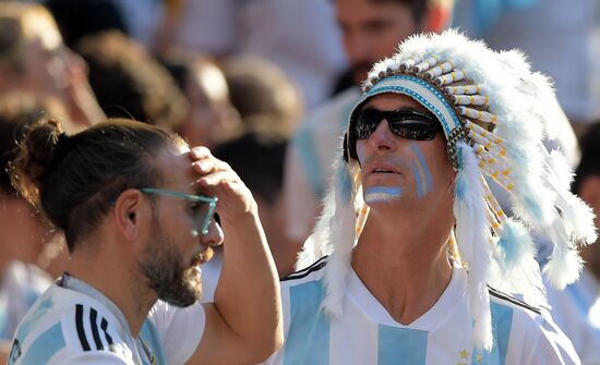 Футбол. ЧМ-2018. Матч Франция - Аргентина 