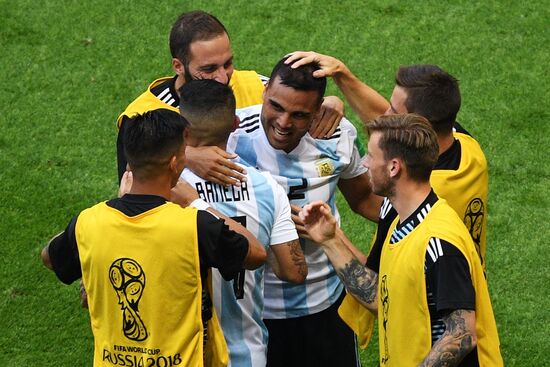 Футбол. ЧМ-2018. Матч Франция - Аргентина 