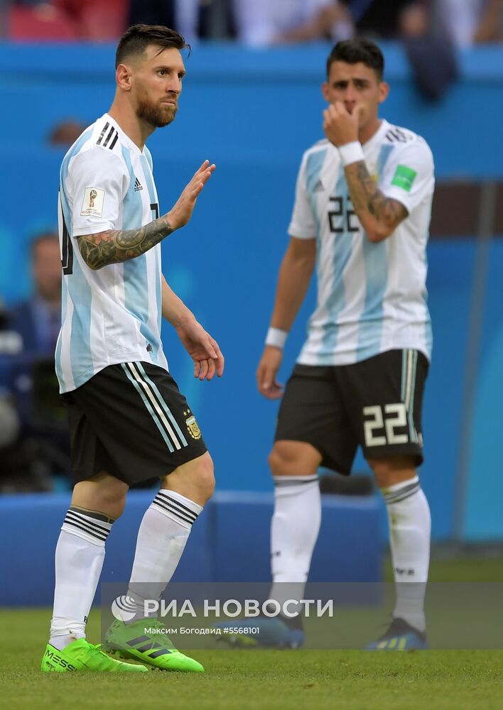Футбол. ЧМ-2018. Матч Франция - Аргентина