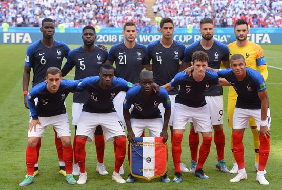 Футбол. ЧМ-2018. Матч Франция - Аргентина