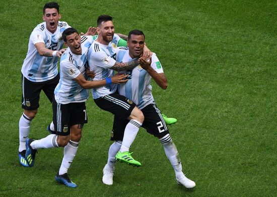 Футбол. ЧМ-2018. Матч Франция - Аргентина 