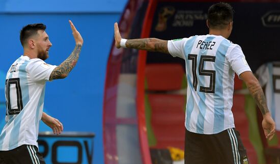 Футбол. ЧМ-2018. Матч Франция - Аргентина 