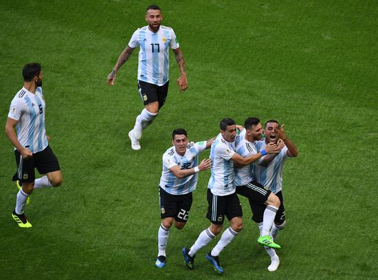 Футбол. ЧМ-2018. Матч Франция - Аргентина 