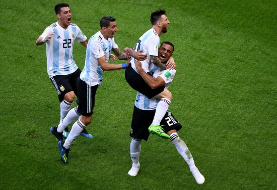 Футбол. ЧМ-2018. Матч Франция - Аргентина 