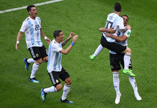 Футбол. ЧМ-2018. Матч Франция - Аргентина 