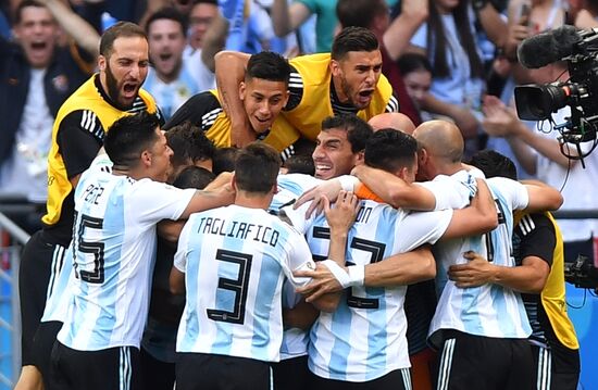 Футбол. ЧМ-2018. Матч Франция - Аргентина