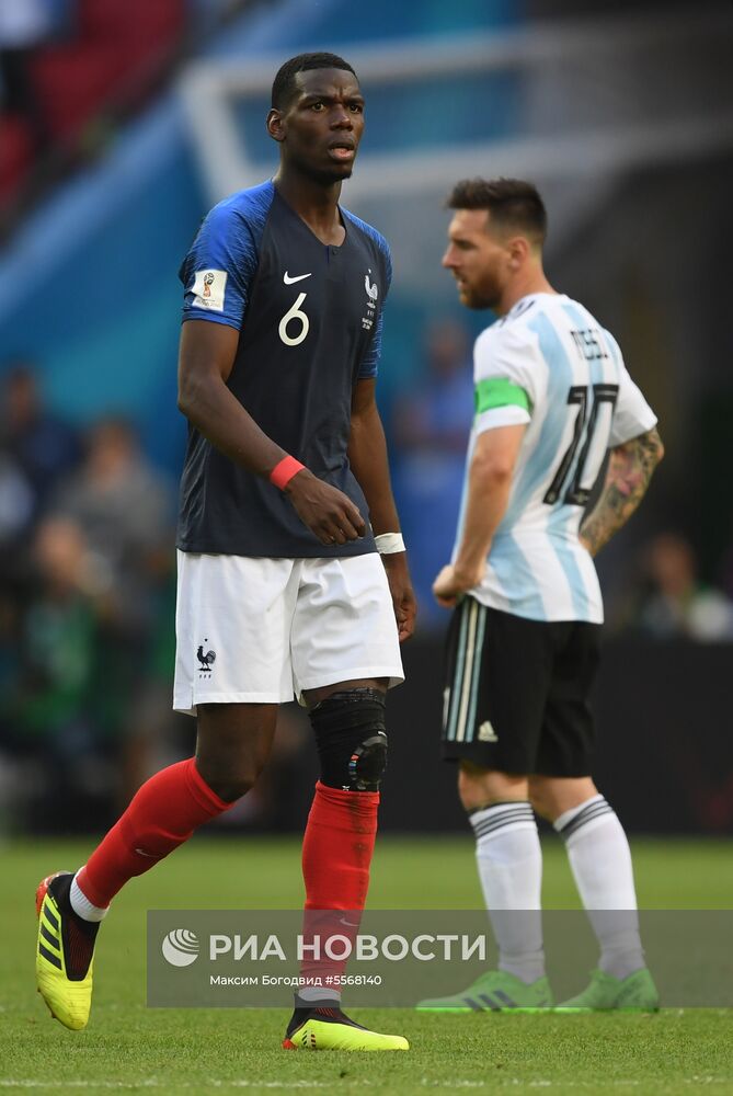 Футбол. ЧМ-2018. Матч Франция - Аргентина
