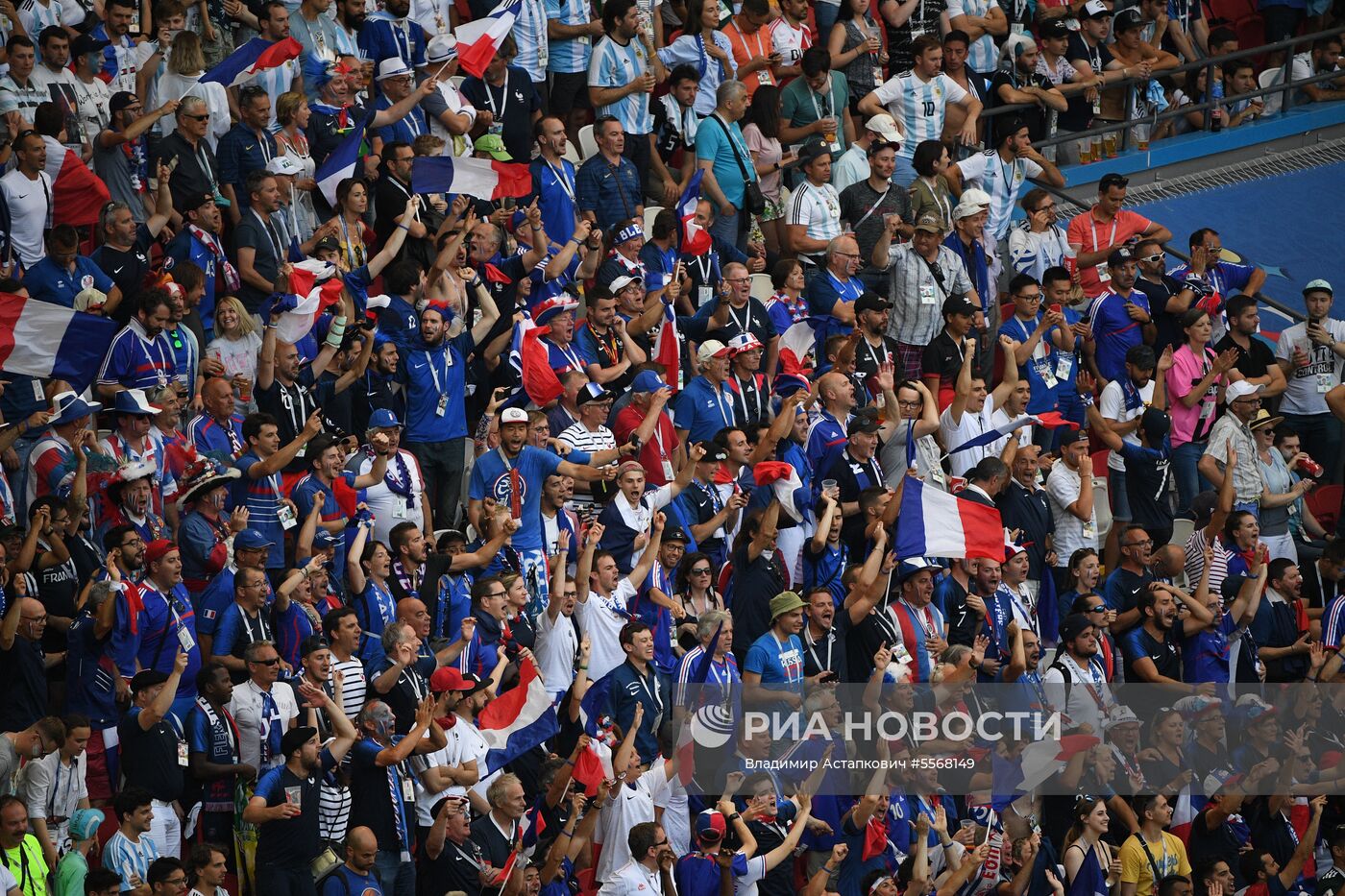Футбол. ЧМ-2018. Матч Франция - Аргентина 
