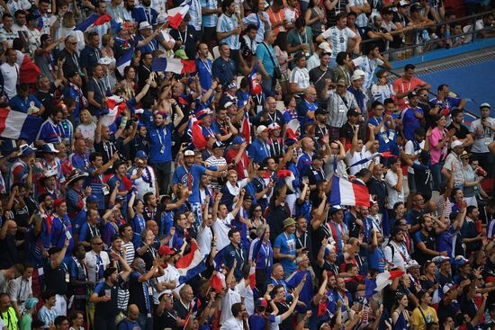 Футбол. ЧМ-2018. Матч Франция - Аргентина 