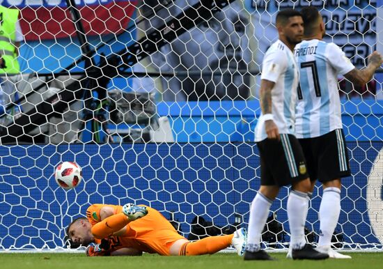 Футбол. ЧМ-2018. Матч Франция - Аргентина 