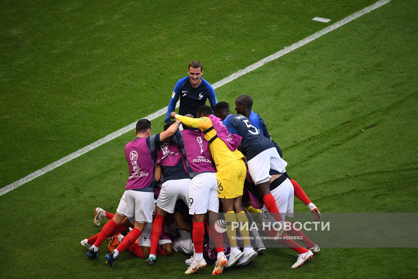 Футбол. ЧМ-2018. Матч Франция - Аргентина 