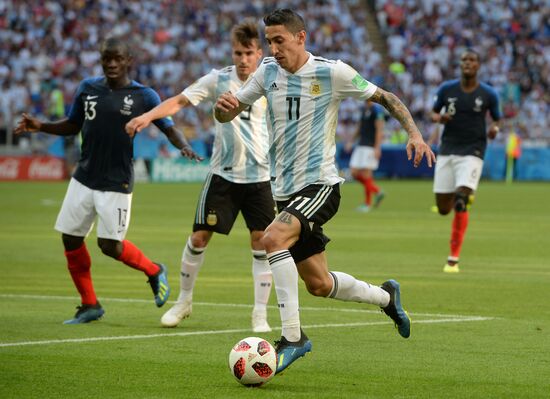 Футбол. ЧМ-2018. Матч Франция - Аргентина 