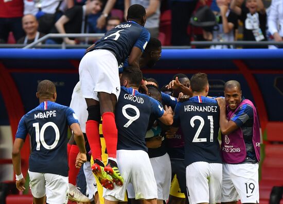 Футбол. ЧМ-2018. Матч Франция - Аргентина