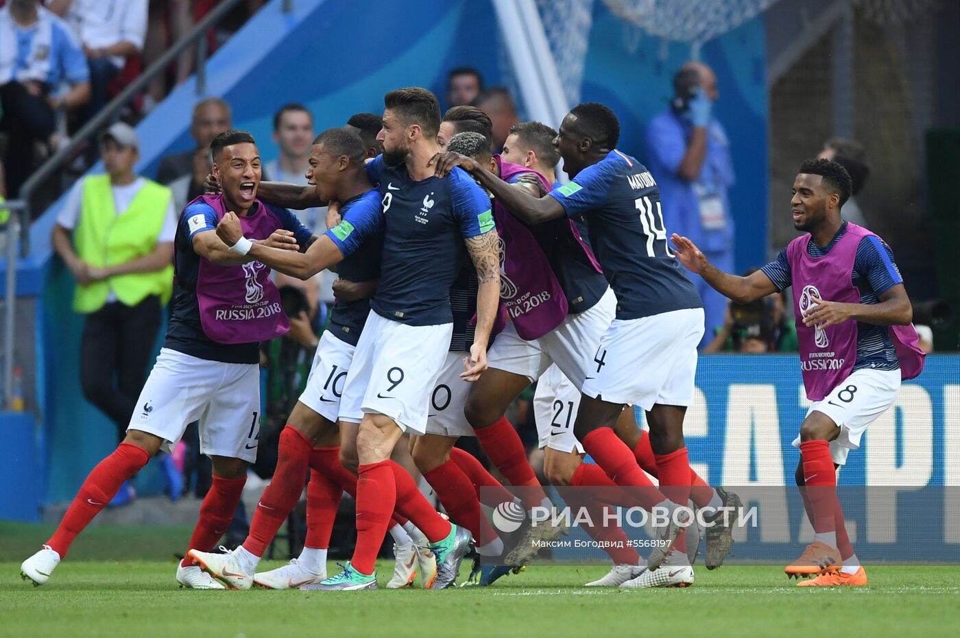 Футбол. ЧМ-2018. Матч Франция - Аргентина 