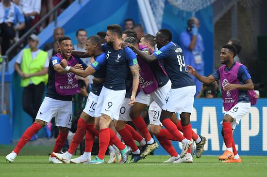 Футбол. ЧМ-2018. Матч Франция - Аргентина 