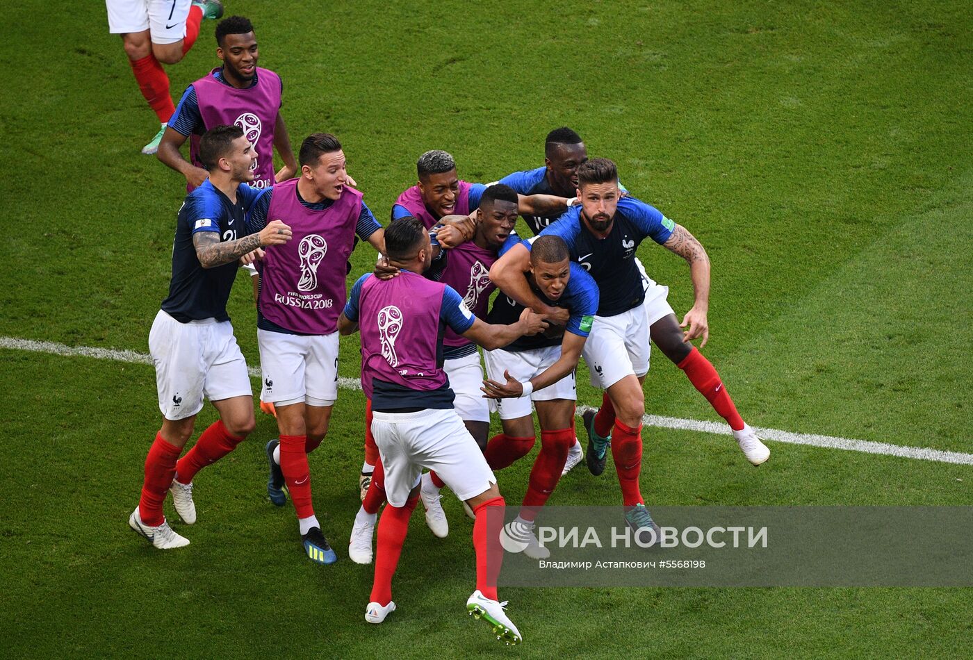 Футбол. ЧМ-2018. Матч Франция - Аргентина 